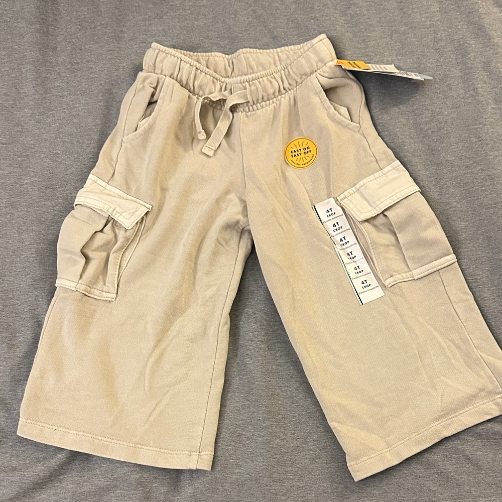 Cat & Jack Tan Cargo Kids‎ Pants